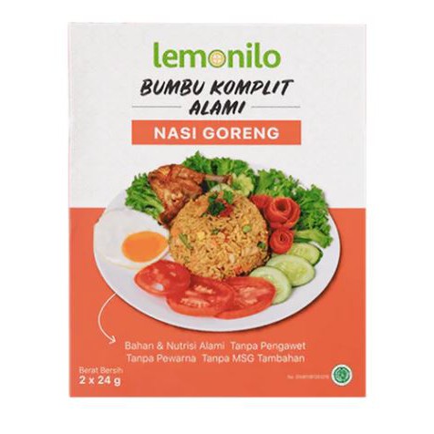 

Lemonilo Bumbu Komplit Alami Nasi Goreng 48 gr