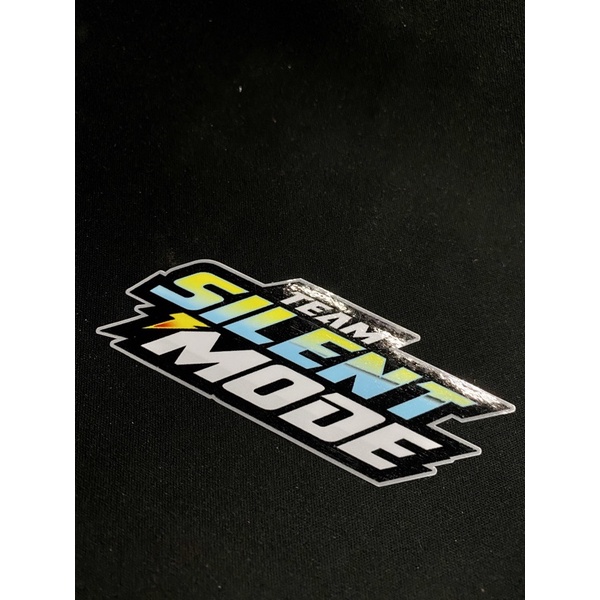 STIKER STICKER TEAM SILENT MODE