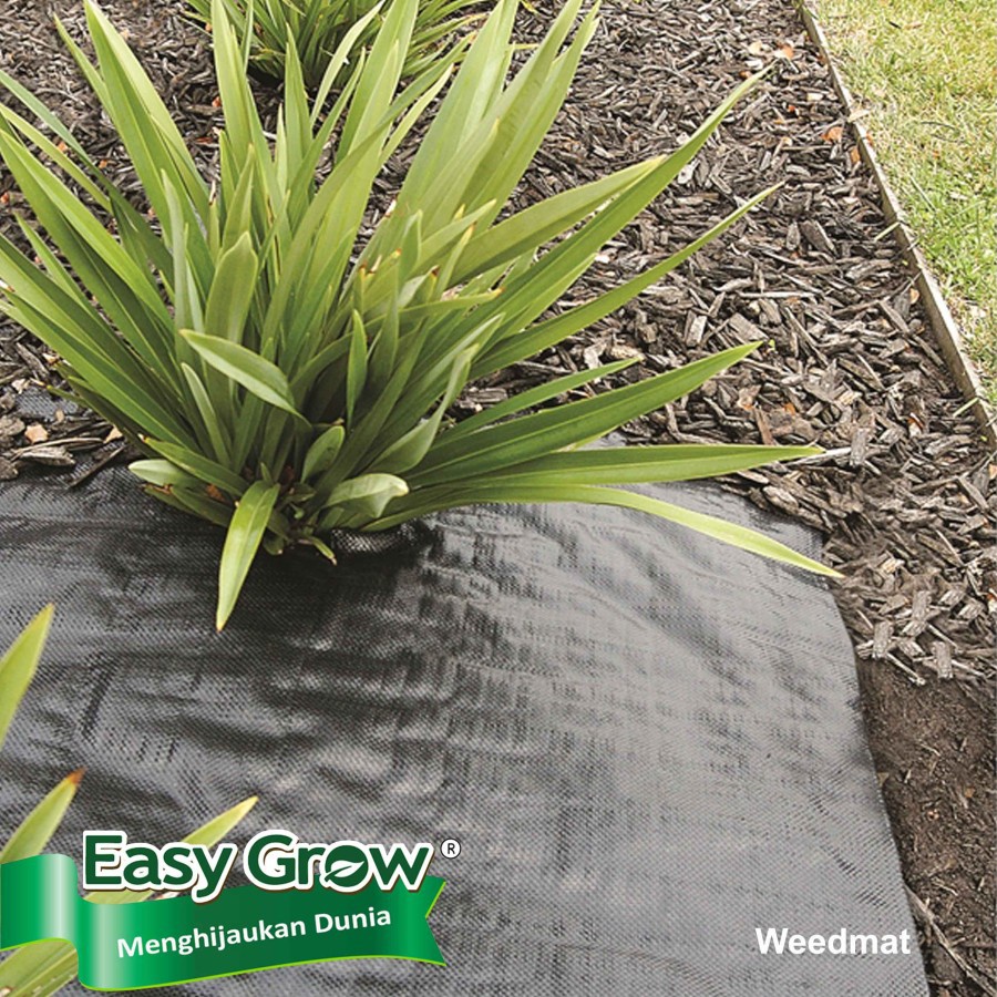 EASY GROW - WEEDMAT CONTROL size 1,2 x 100 m (ROLL) - terpal pengendali rumput - terpal greenhouse