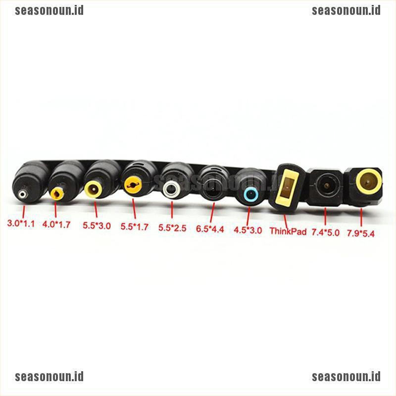 【sea】Tips Universal Jack DC 5.5mmx2.1mm Connectors Charger Converter Laptop Adapter