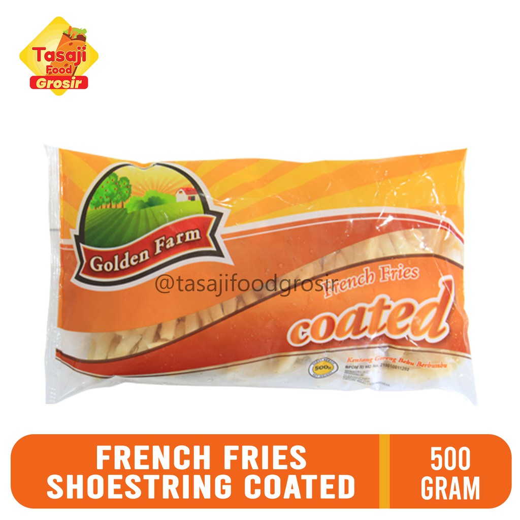 

GOLDEN FARM French Fries Shoestring Coated 500Gr