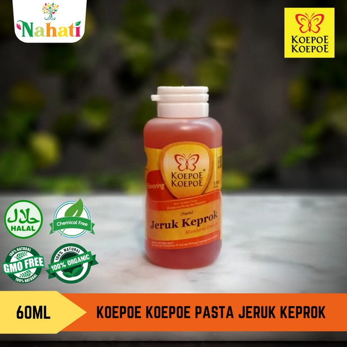 

Koepoe Koepoe Perisa Makanan Rasa Jeruk Keprok 60ml - Kupu Kupu