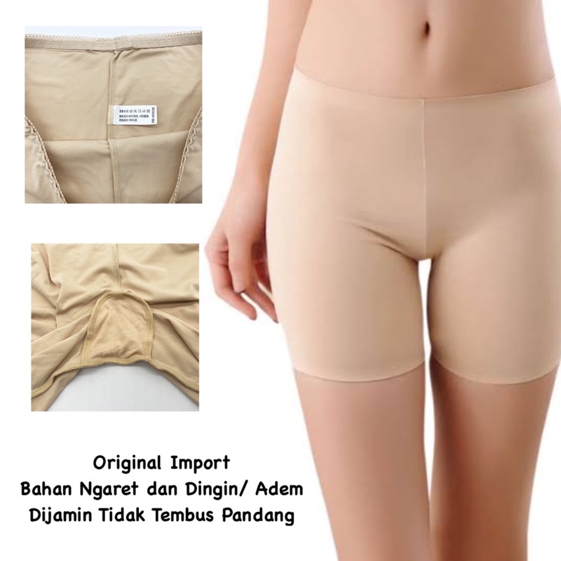 Short Legging Sot Celana Dalam Korset Import Seamless anti tembus pandang