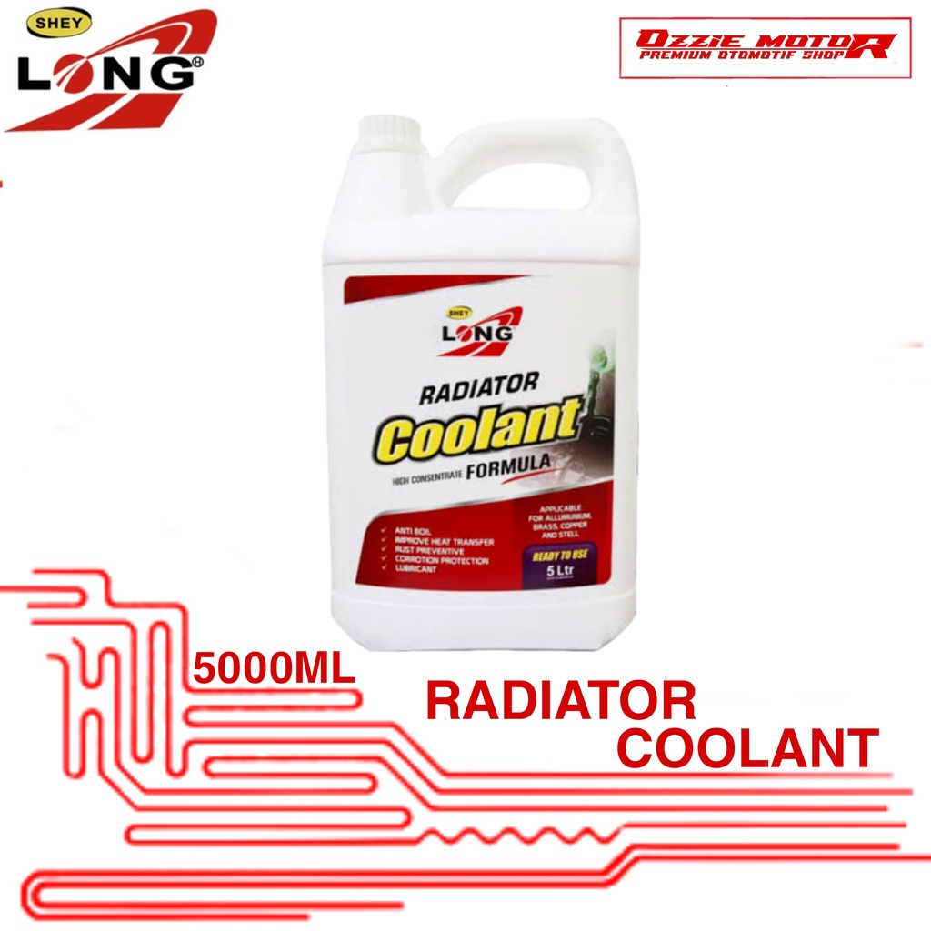 LONG RADIATOR COOLANT 5000ml AIR RADIATOR 5L MOTOR/MOBIL