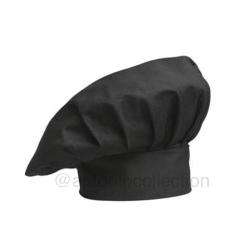 Topi Koki Jamur Karet / Mushroom Chef Hat / Topi Chef Bahan Kain