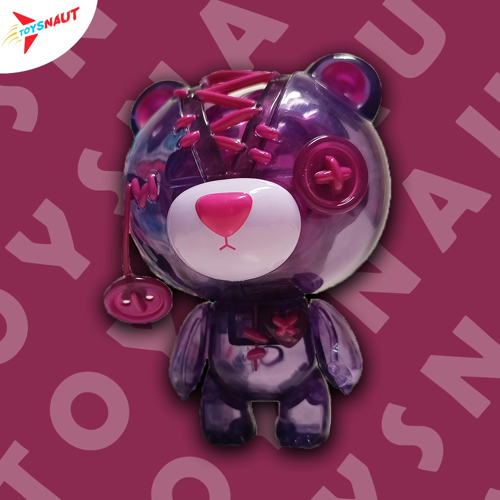 Joybrain x Your Toy x Hobbymax x Rageddy Teddy Blind Box Sofubi - Grape