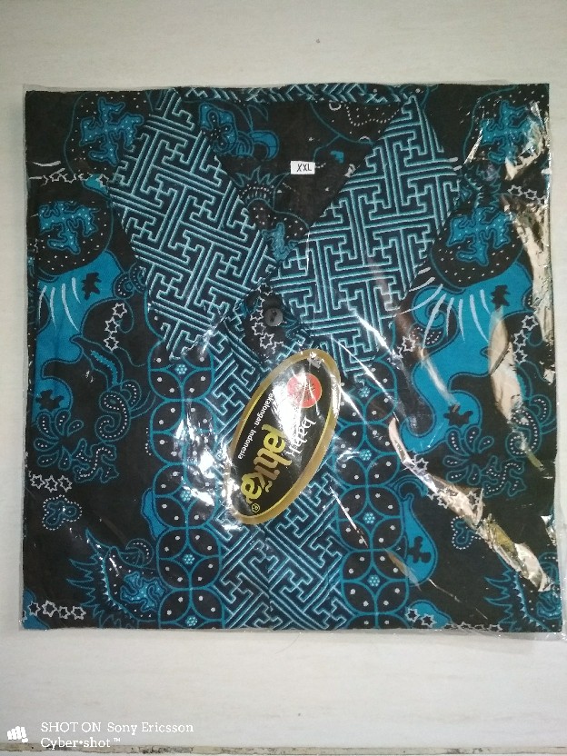 Kemeja Batik Risna Batik Jumbo Hrb089 Ppbtk07 Wsa04 Lengan Pendek Kode 22 /kemejapria/kemejabatik