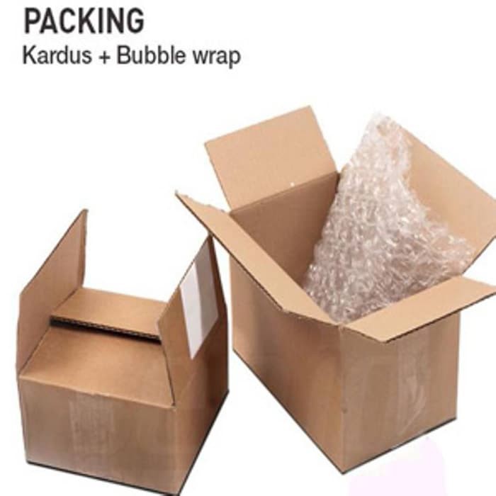

PACKING DUS + BUBBLE WARP - TAMBAHAN DUS + BUBBLE WARP UKURAN KECIL