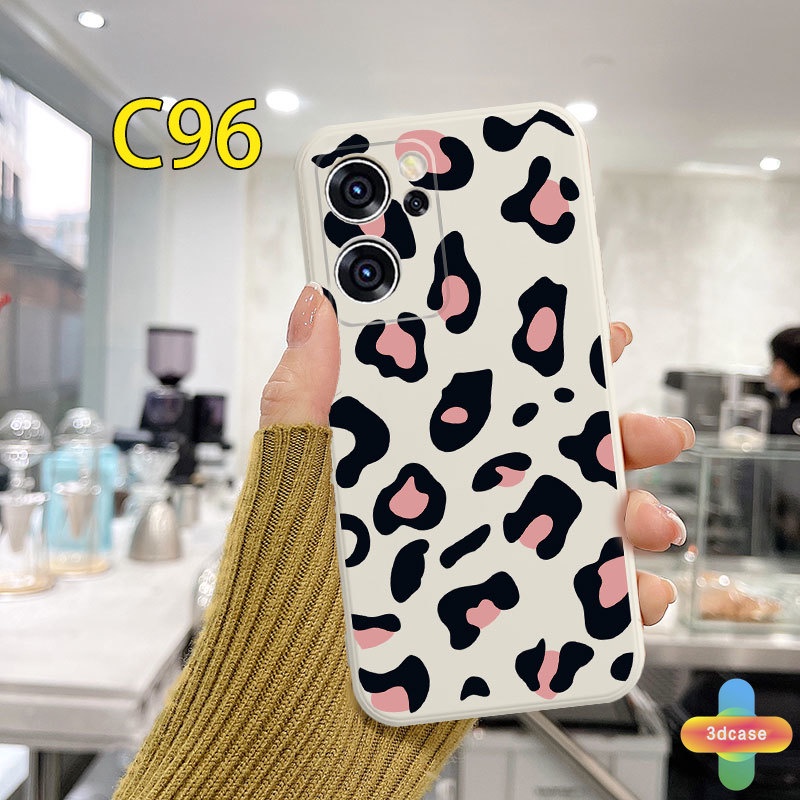 Case HP Infinix Hot 10 Play Hot 10 10t 10s 10i S4 9 Pro 11 Plus Hot 9 11 Play 11 11S NFC Infinix Smart 4 5 Pro 3 Plus Infinix Note 8 10 Tencno Spark 5 PRO A54 A15 A9 A5 Y12 Y20 A12 Fashion Leopard Print Camera Lens Protection Case