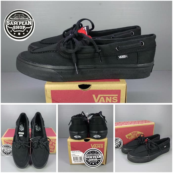 vans zapato full black original
