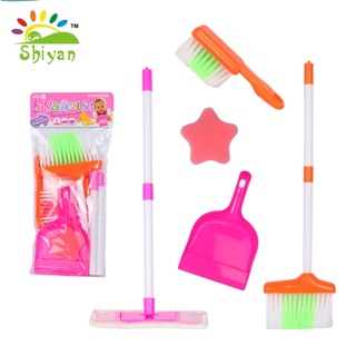  Shiyan mainan  anak perempuan  cleaning set mainan  bersih 