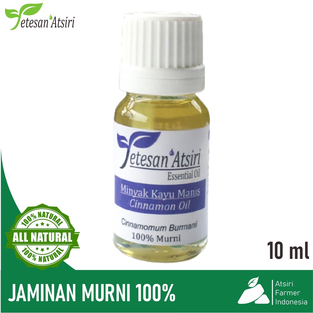 10 ml minyak atsiri kayu manis minyak kayu manis murni cinnamon bark essential oil cinnamon oil 100%