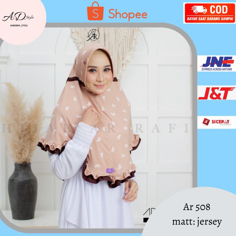 Hijab jilbab krudung bergo instant terbaru 2021ar 508 pet antem arrafi  ORI elzatta zoya rabbani