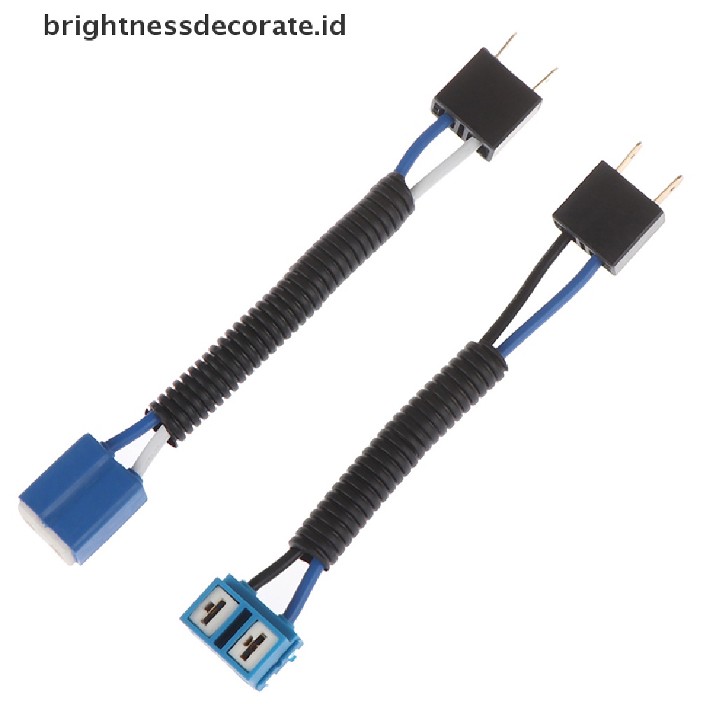 (Birth) 1pc Socket Konektor 2-pin H7 Untuk Lampu Depan Mobil