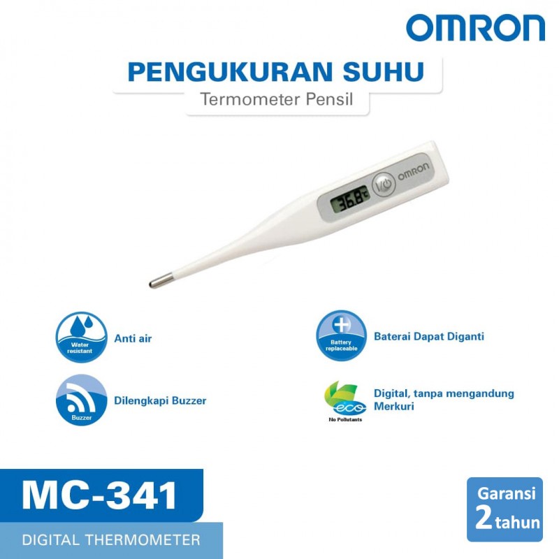 Omron Digital Thermometer MC 341