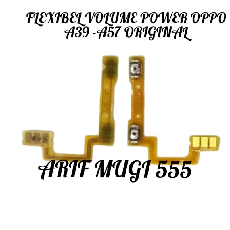 FLEXIBLE FLEXIBEL TOMBOL POWER VOLUME OPPO A39/A57 ORIGINAL