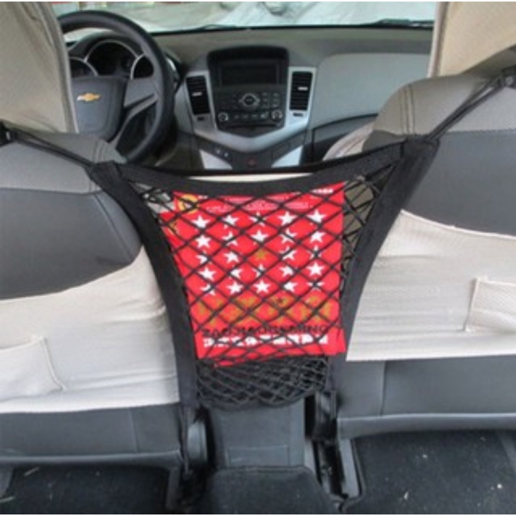 JARING MESH PENYIMPANAN BARANG MOBIL CAR NET ORGANIZER NET STORAGE