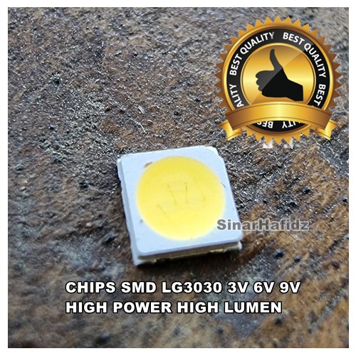 Chips led LG3030 3V 6V 9V