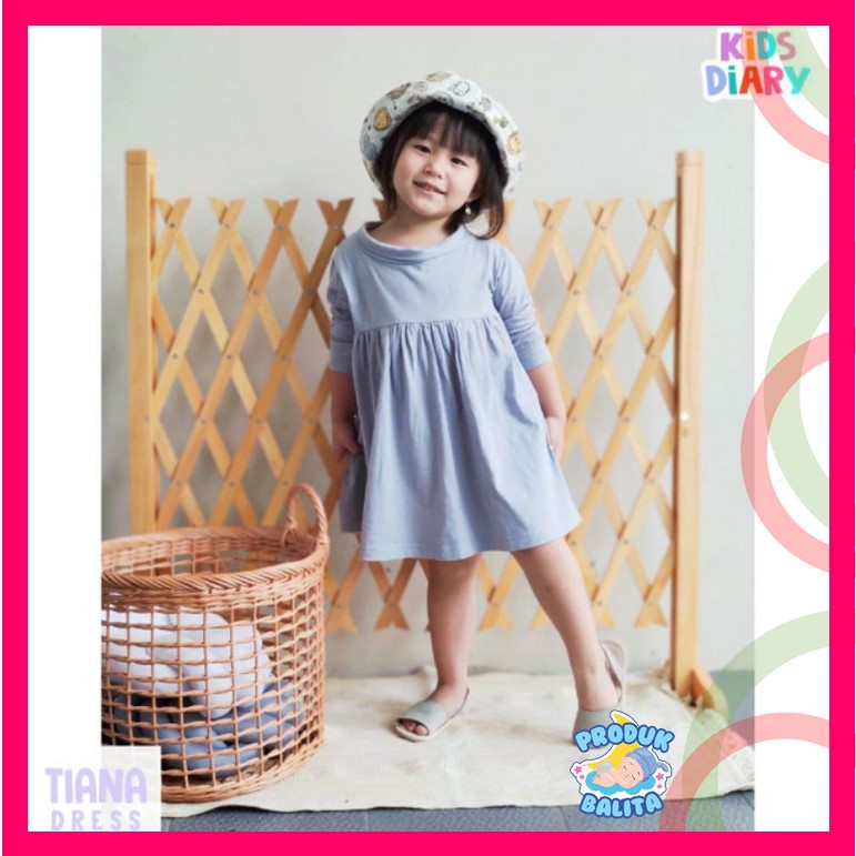 Gamis Anak Terlaris Tiana Dress Baju Bayi Anak Perempuan Murah Usia 1-5 Tahun Terlaris