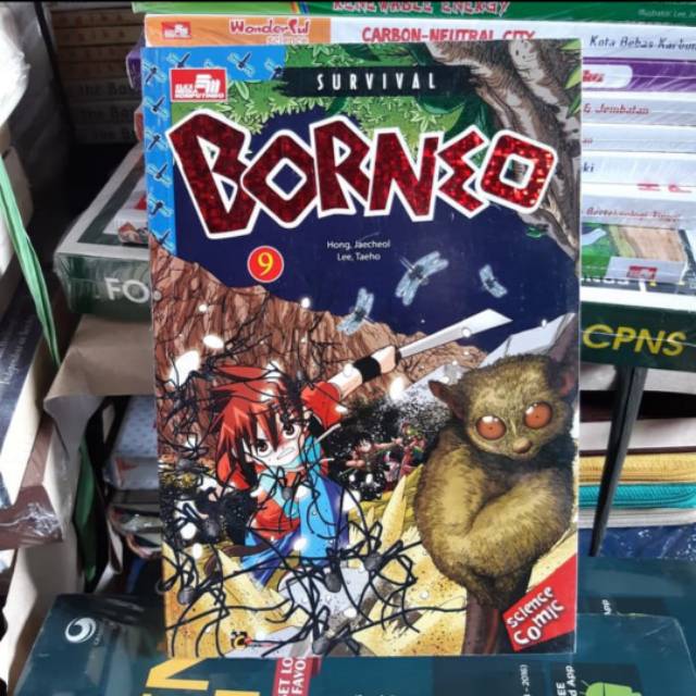 Buku Science Comic. Survival Borneo 9