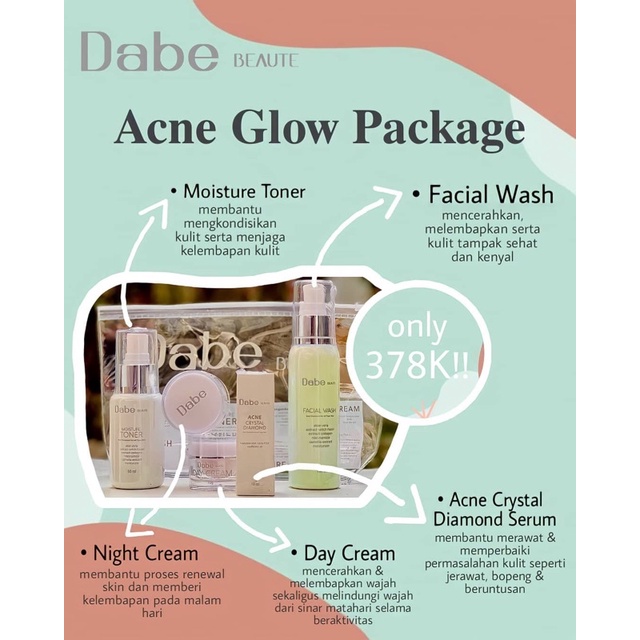 dabe beaute acne glow