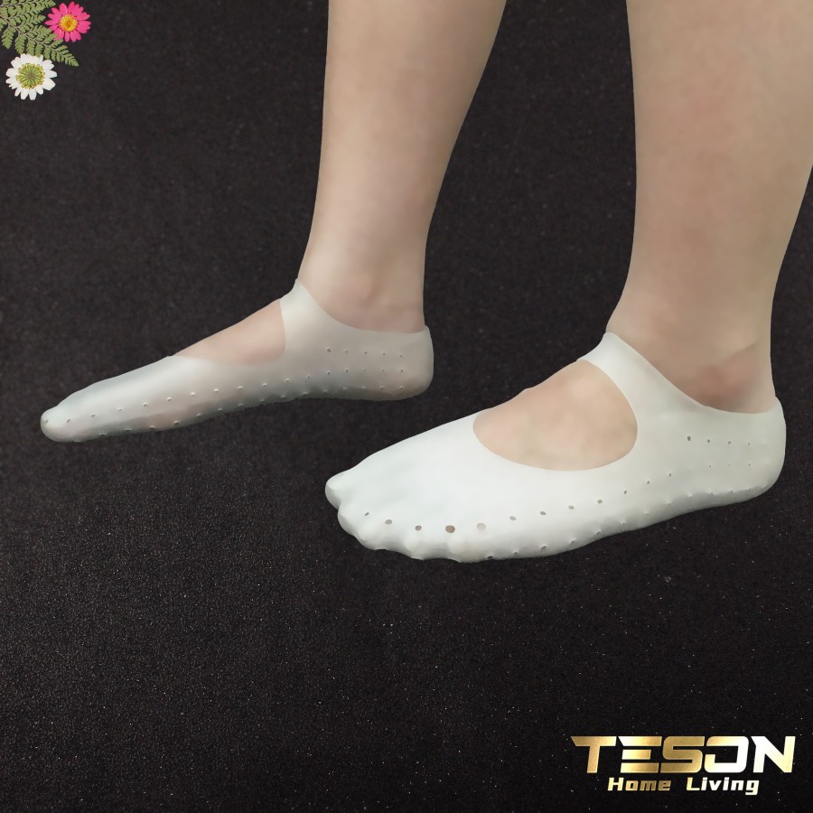 Kaos Kaki Balet Pendek Mata Kaki Silikon Anti Lecet / Ankle Socks