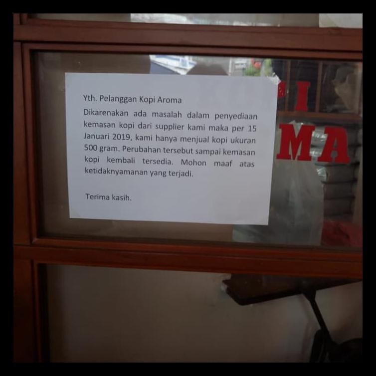 

Kopi Aroma Mocca Arabika Bandung Terbaru