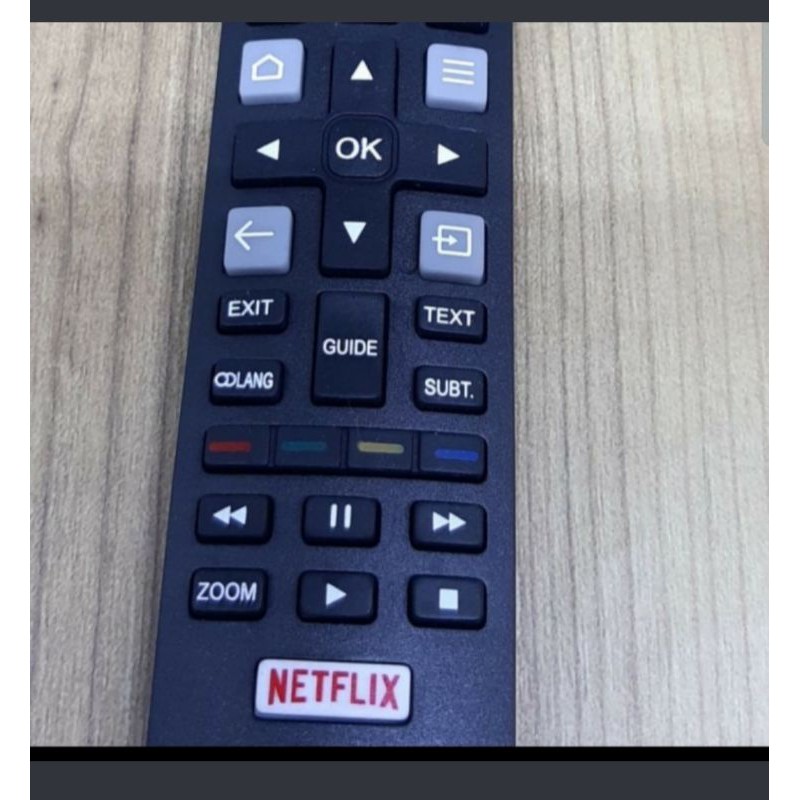 REMOTE REMOT SMART TV LED TCL NETFLIX SEPERTI ORI