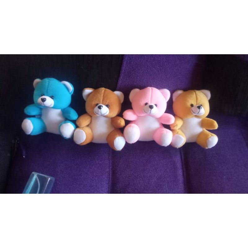 boneka bear polosan/boneka bear 15cm/boneka buket