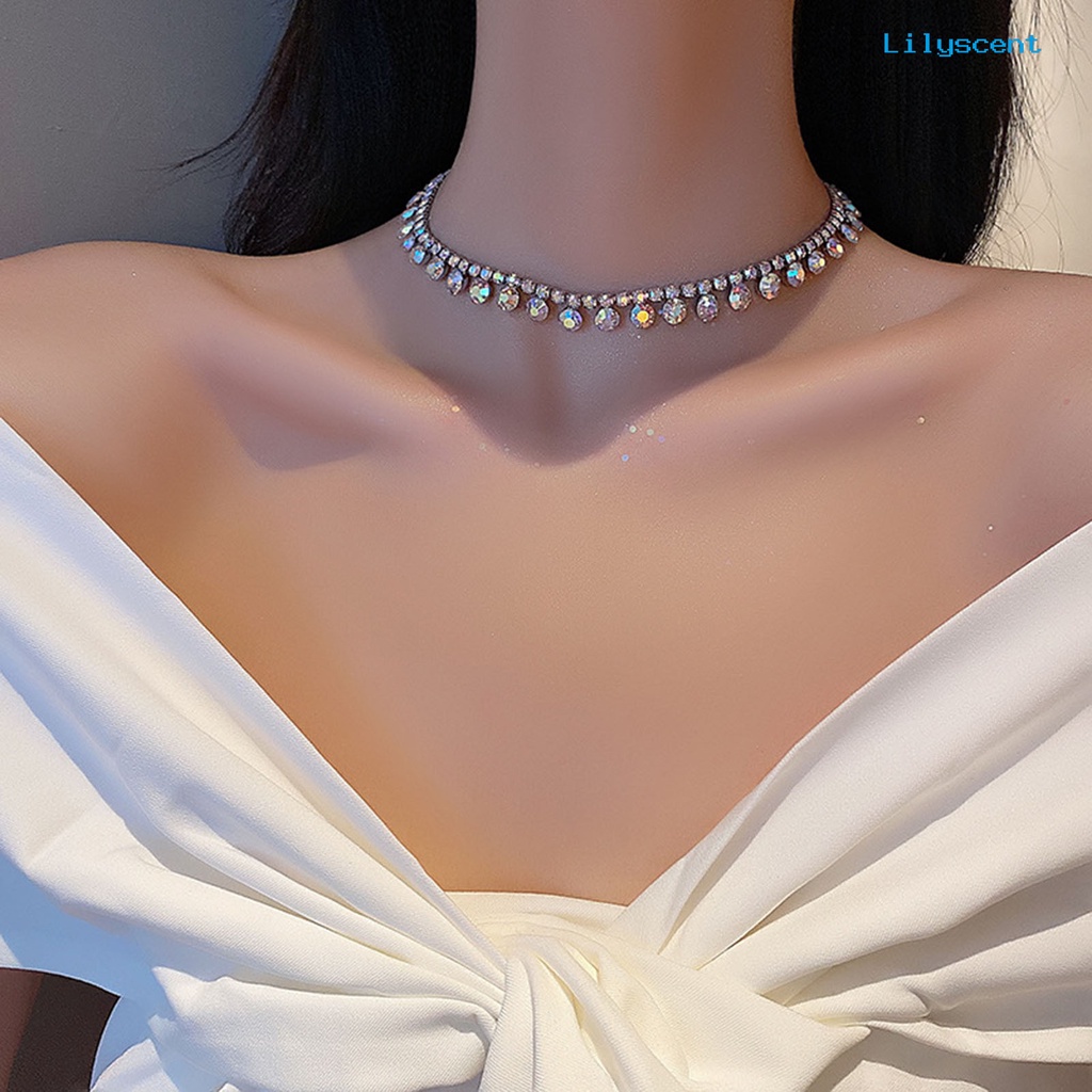 Kalung Choker Rantai Gaya Elegan Untuk Wanita