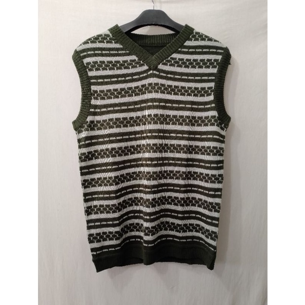 Vest Motif//Vest rajut//Vest formal//Vest Pria//Rompi rajut//Rompi Pria//Rompi formal//