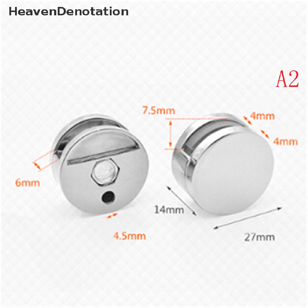 [HeavenDenotation] Bathroom Mirror Glass Fixed Accessories Advertising Plate Glass Clamp Fixed Clip