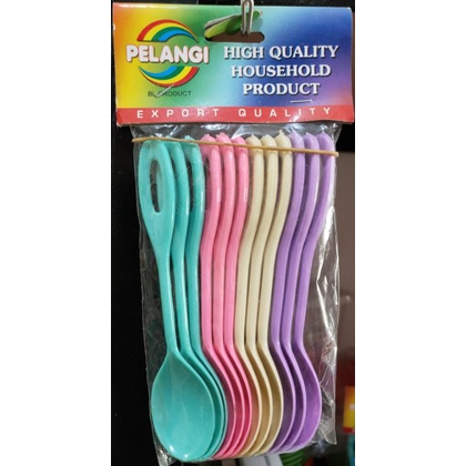 Sendok Plastik Es Krim Pengaduk Minuman Sendok Es Teh