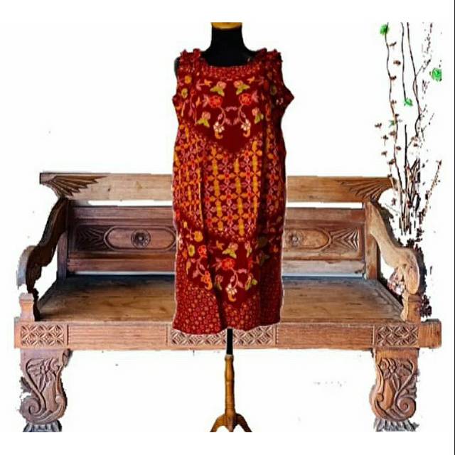 Daster batik dewasa serut ratu busana oleh oleh jogja solo pekalongan baju tidur baju hamil