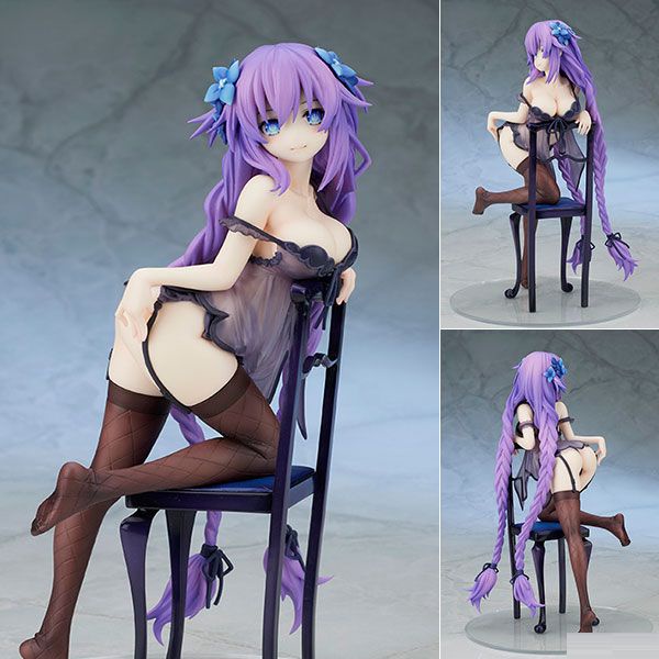 PVC Figure Neptune / Purple Heart - Babydoll Ver.