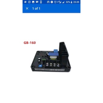 Paling Terlaris Avr Gb160 Brostel 1 Phase Dinamo Dongfeng Rrt Stc Hebat