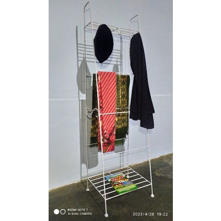 Ladder hanger/Lerberg/gantungan handuk/rak hijab/rak jilbab/gantungan jilbab/gantungan Hijab/rak sar