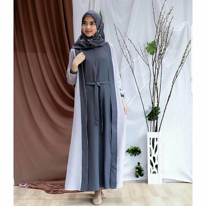 WIRASHA DRESS BAHAN MOSSCREPE / DRES WANITA / DRESS KEKINIAN