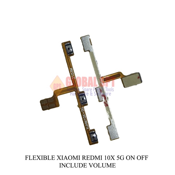 FLEXIBLE XIAOMI REDMI 10X 5G ON OFF INCLUDE VOLUME