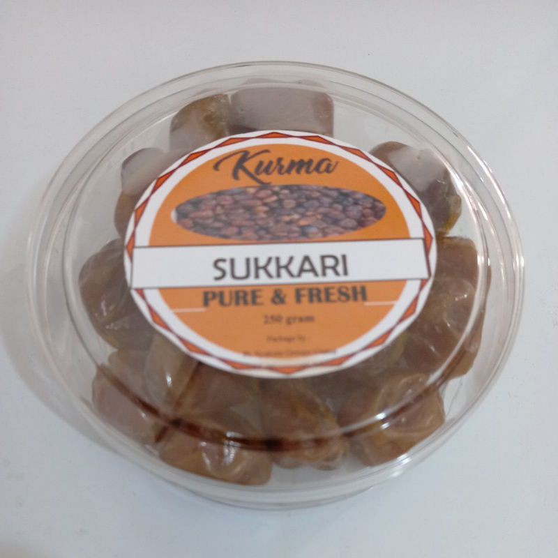 

Kurma Sukkari Sukari Al Qaseem Al Qosim Premium 250 Gram