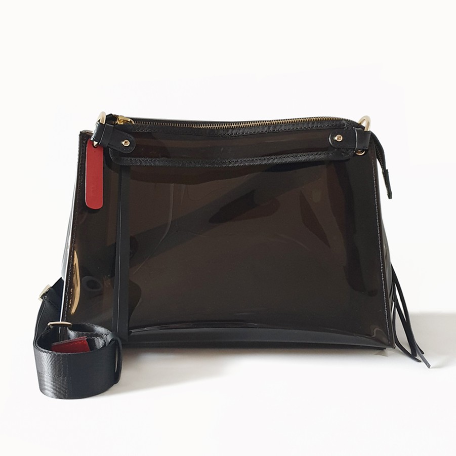 Dapoza Arm Candy Maxi PVC / Tas selempang transparan wanita