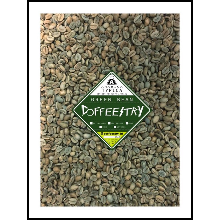 

Green Bean Arabica Typica - Ciwidey (Full Washed)