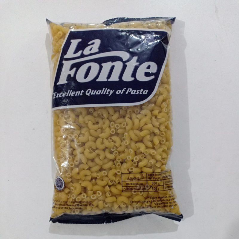 

LAFONTE macaroni chifferi rigati 206 500gr