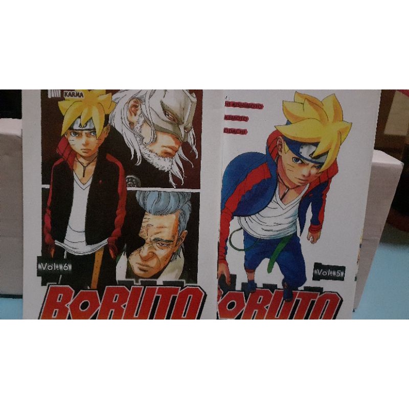 KOMIK BORUTO BEKAS