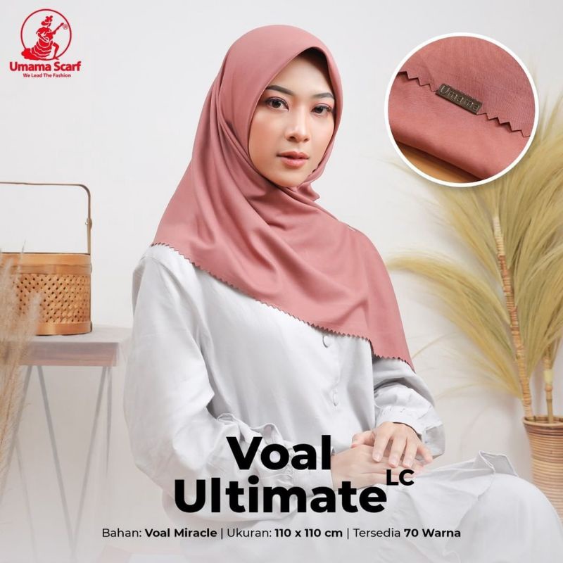 Hijab Segi Empat Voal Ultimate LC Umama Premium