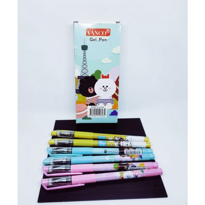 

Pulpen Karakter BTS/ pulpen BTS lucu isi 12pcs