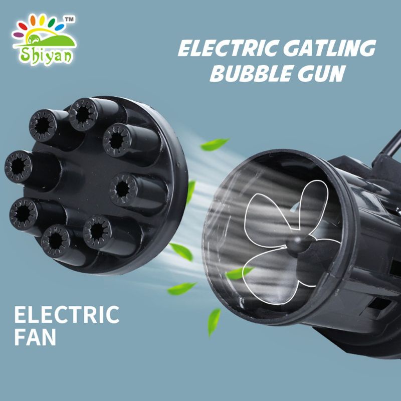 Mainan Anak Bubble Gun Pistol Gelembung Sabun