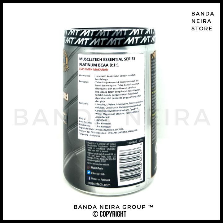 Ready - Muscletech Platinum Bcaa 8:1:1