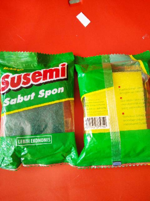 SPON CUCI PIRING SUSEMI SABUT SPON