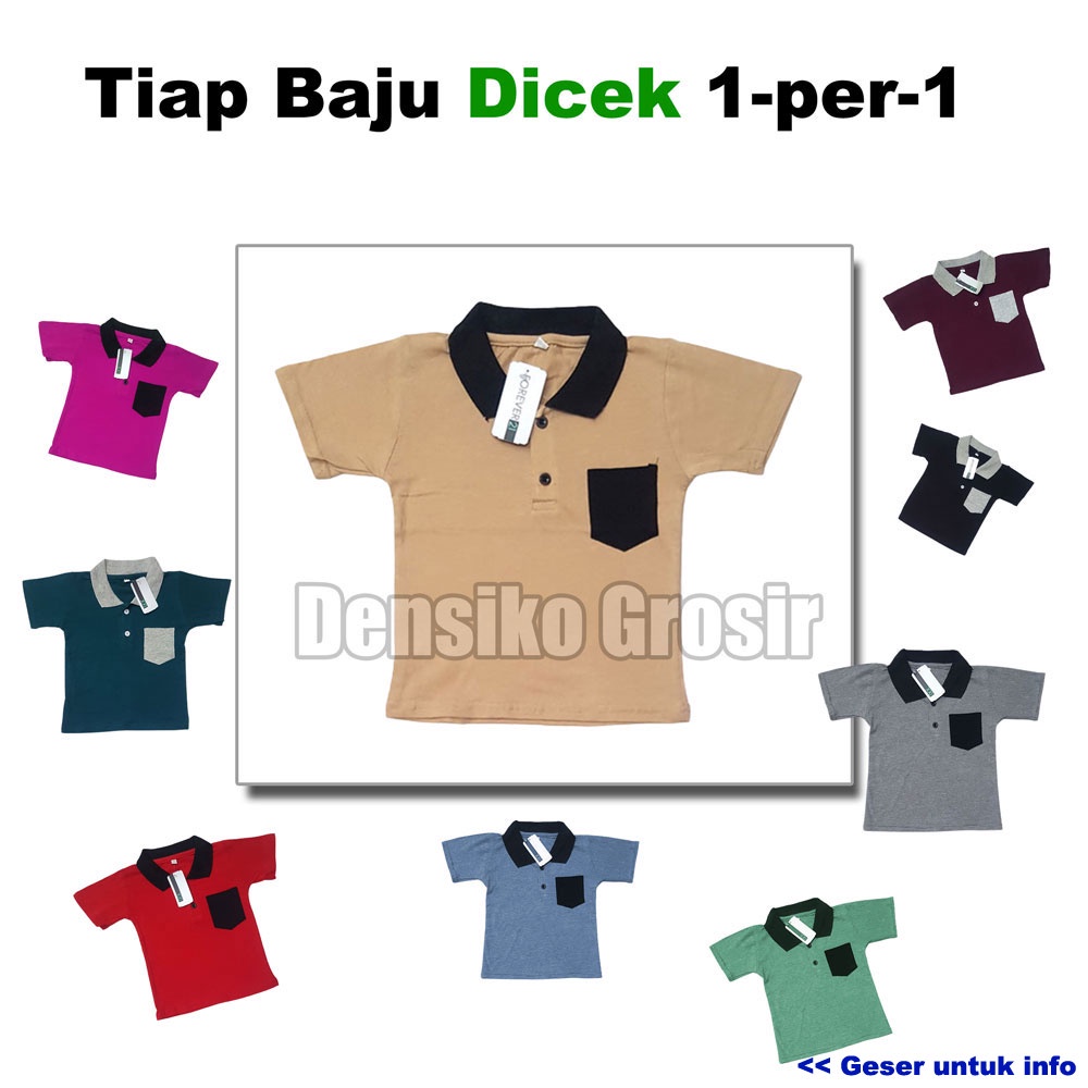 Kaos Polo Anak (3) Baju Anak Berkualitas Bahan Katun